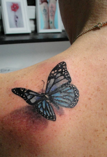Schmetterlings Tattoo