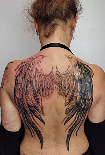 Tattoo Engelflügel